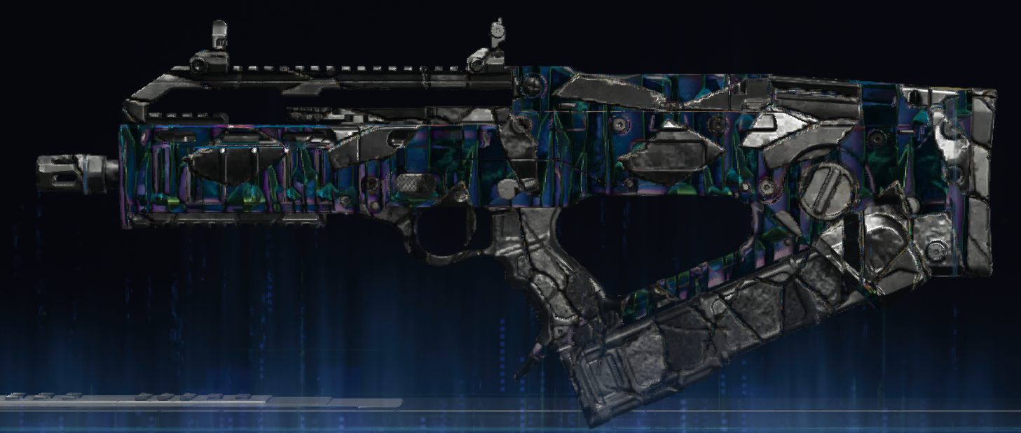 Rendu du camouflage Verre étoilé sur VX Compact